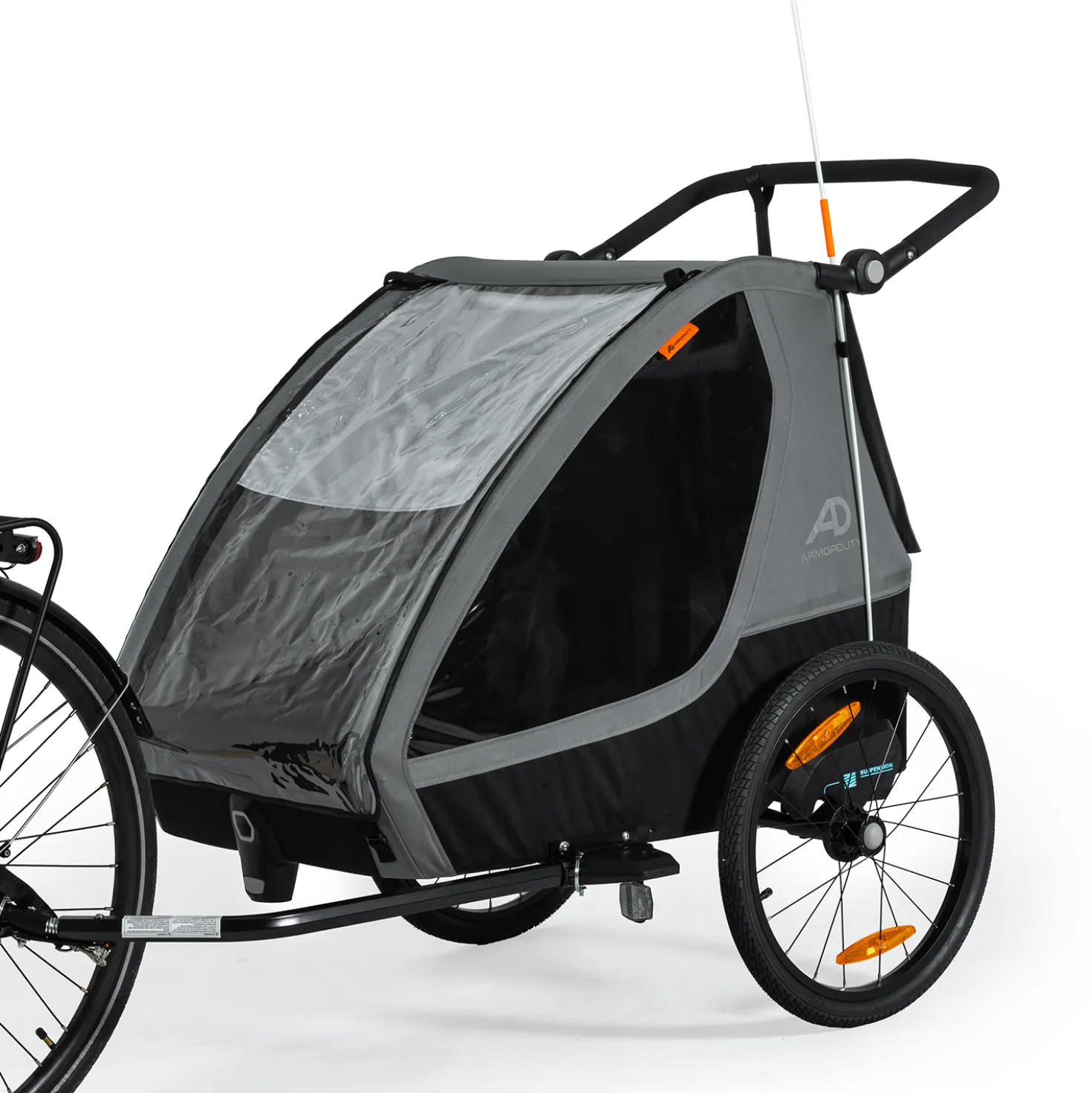 ArmorDuty TR-01 Lapsenkuljetusperäkärry, 2 lapselle
