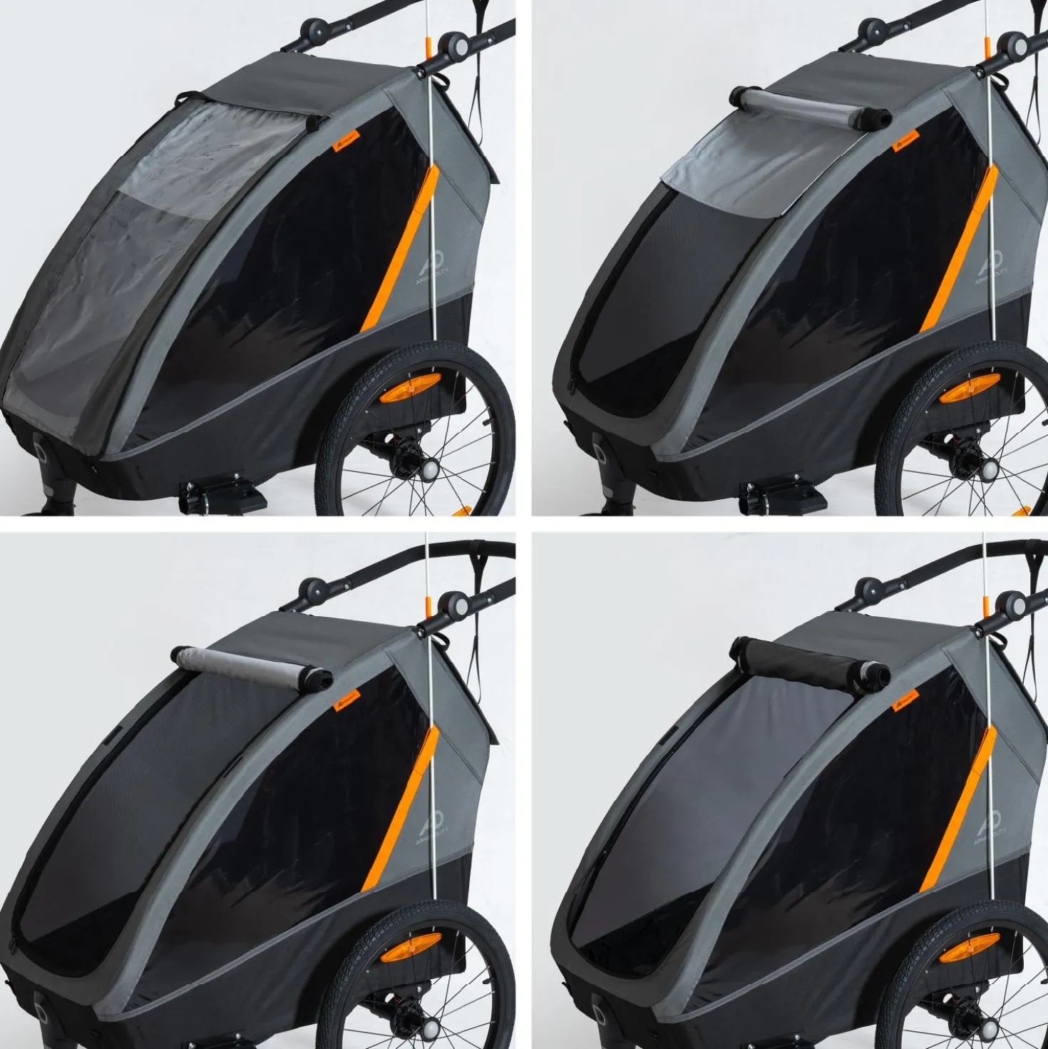 ArmorDuty TR-02 Lastenkuljetusperäkärry, 1 lapselle