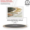 BERG Favorit Trampoliini 200 cm + Turvaverkko, harmaa