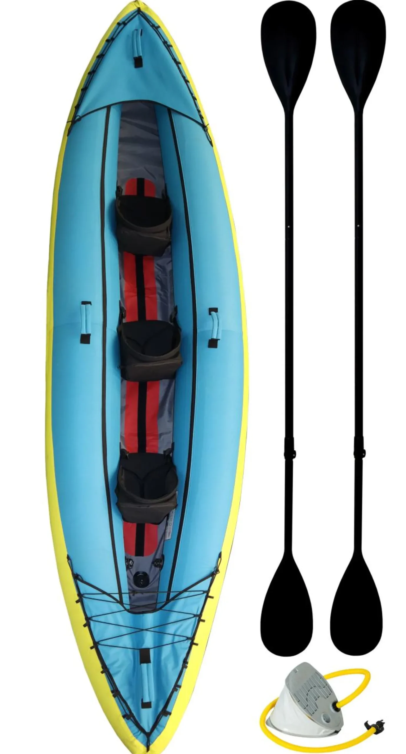 BlueSea ilmatäytteinen kajakki, 383 cm 2-3 henkilöä