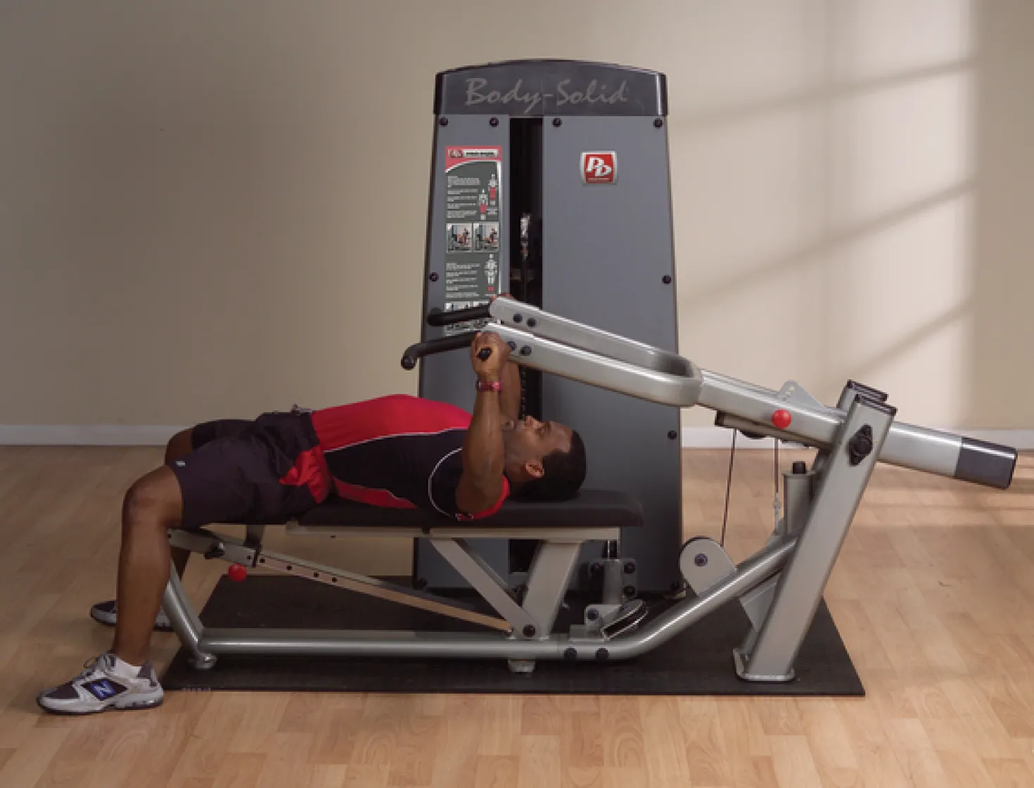 Body-Solid Pro Dual -punnerruslaite DPRS-SF