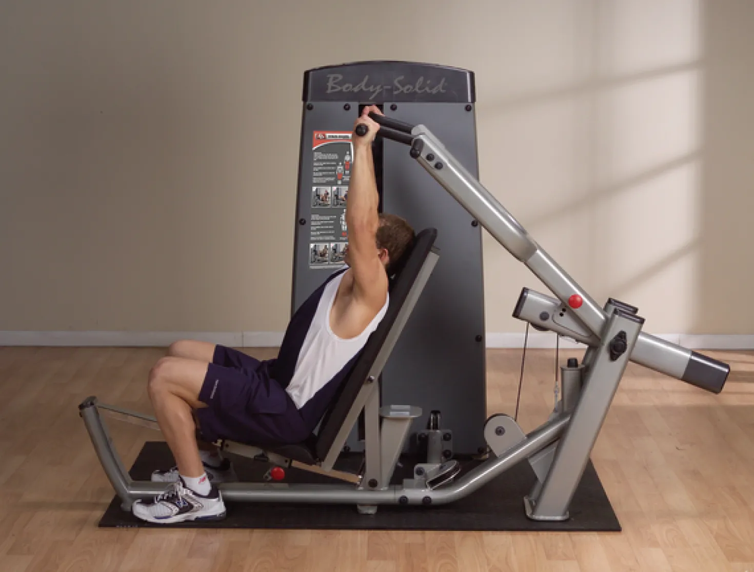 Body-Solid Pro Dual -punnerruslaite DPRS-SF