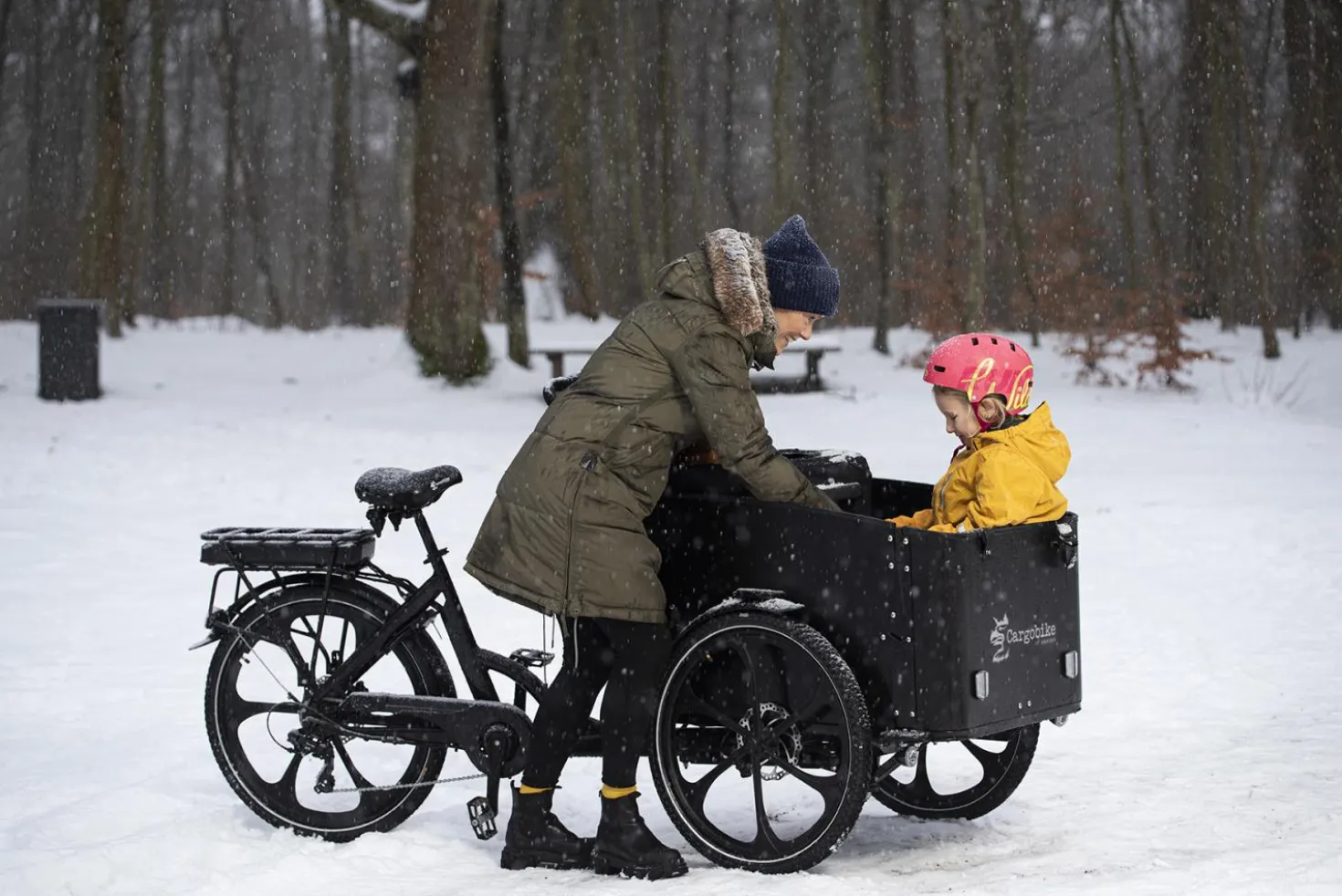 Cargobike of Sweden Flex laatikkopyörä