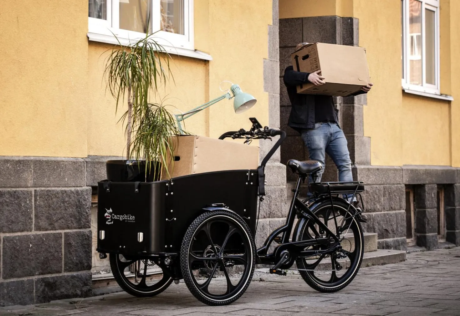 Cargobike of Sweden Flex laatikkopyörä