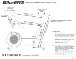 Concept2 BikeErg Kuntopyörä