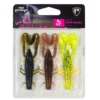 Critter 9cm / 3.5" mixed colour pack x 3pcs