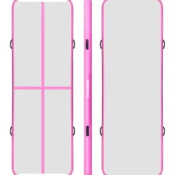 FitNord Airtrack Ilmavolttirata 3 x 1 metriä, pinkki