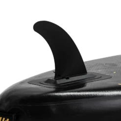 FitNord Aqua Leaf 340 SUP-lautasetti, Nordkapp (musta-keltainen), hiilikuitumelalla, G2