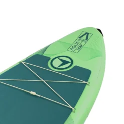 FitNord Aqua Leaf 340 SUP-lautasetti, vihreä (kantavuus 200 kg, lasikuitumela) G2