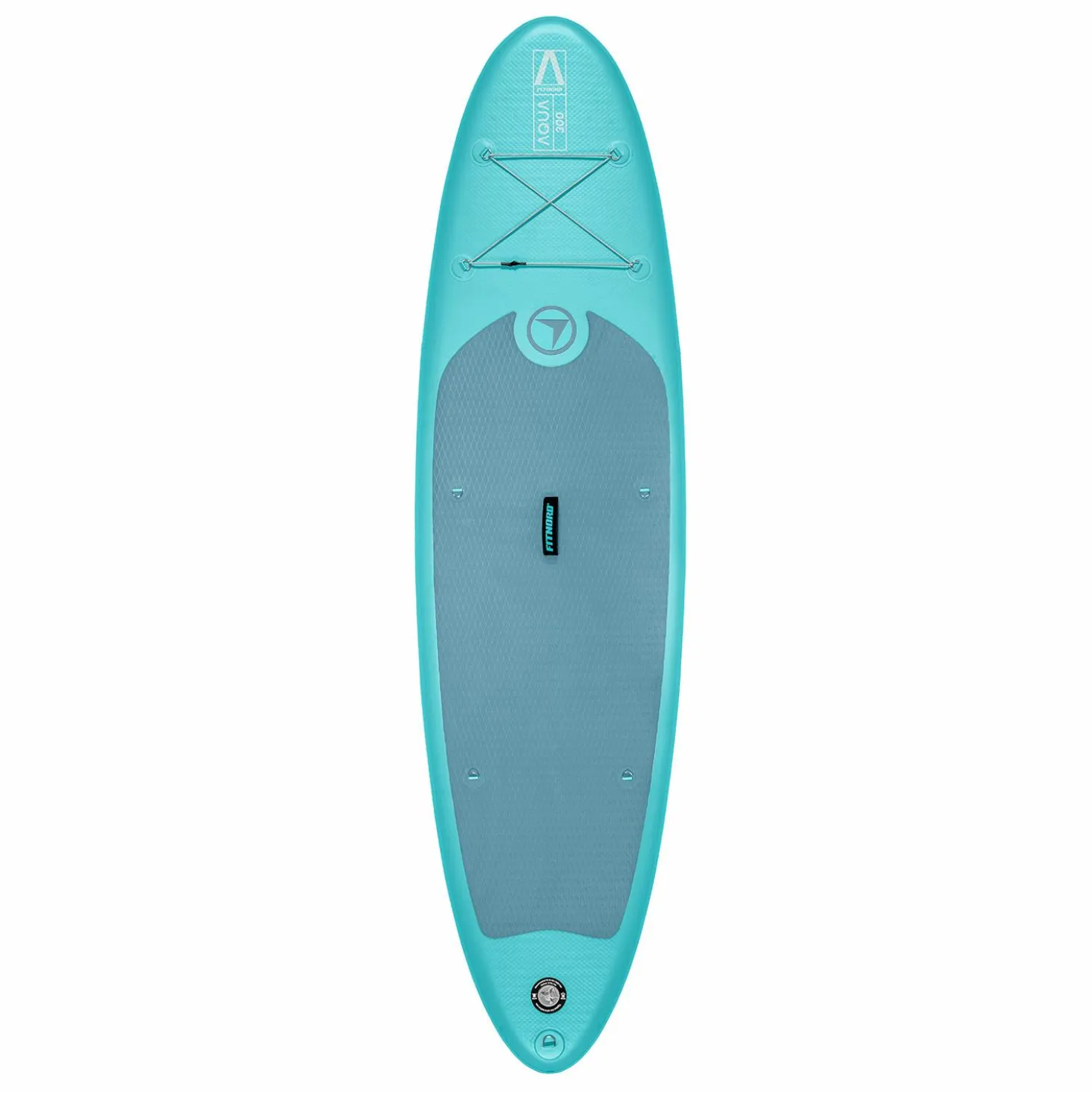 FitNord Aqua 300 SUP-lautasetti, turkoosi (kantavuus 120 kg) G2