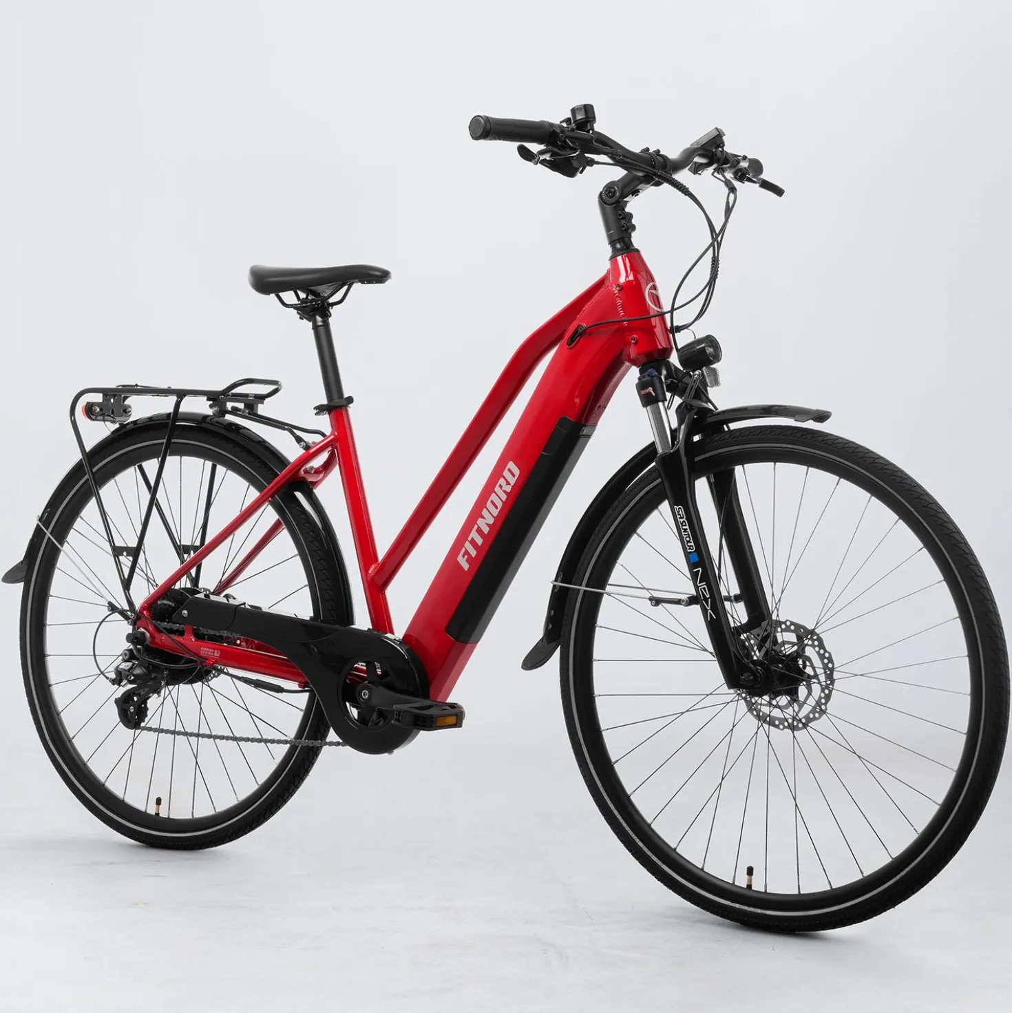FitNord Ava 300 Sähköpyörä G2, punainen