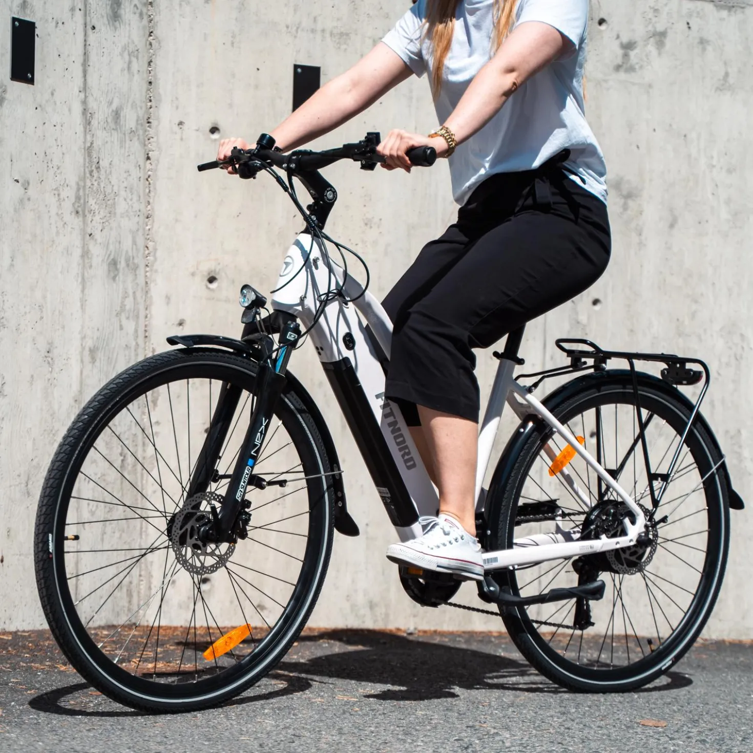 FitNord Ava 300 Sähköpyörä G2, valkoinen