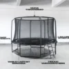 FitNord Bounce G2 Trampoliini 366cm