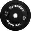 FitNord Bumper Black Levypaino 25 kg
