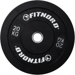 FitNord Bumper Black Levypaino 20 kg