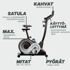 FitNord Cyclo 200 Kuntopyörä (VUODEN LISÄTAKUU KAUPAN PÄÄLLE)
