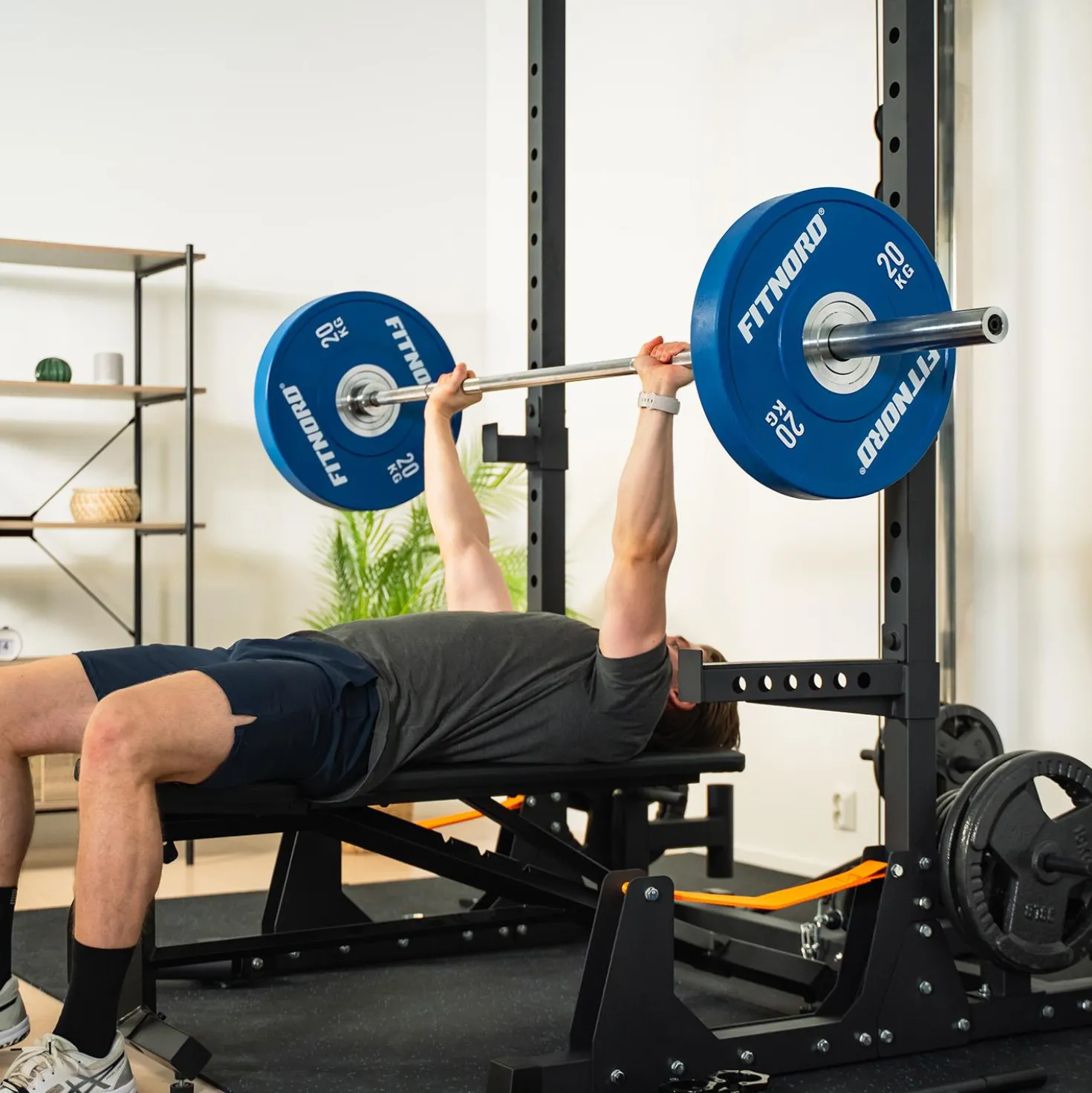 FitNord Half Rack 500 Ylä- ja alataljalla