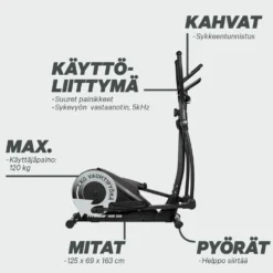 FitNord Hiker 200R Crosstrainer takavetoinen