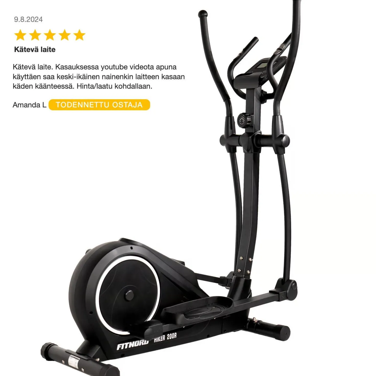 FitNord Hiker 200R Crosstrainer takavetoinen