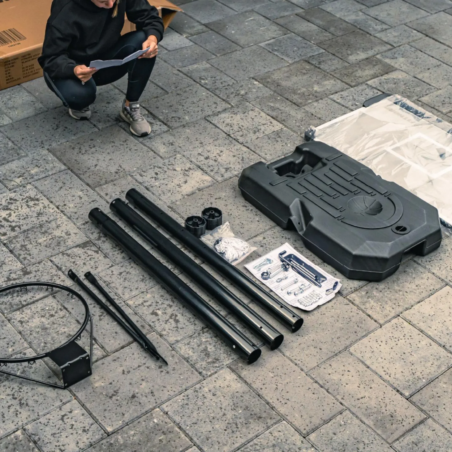 FitNord Hoop 300 Koripalloteline