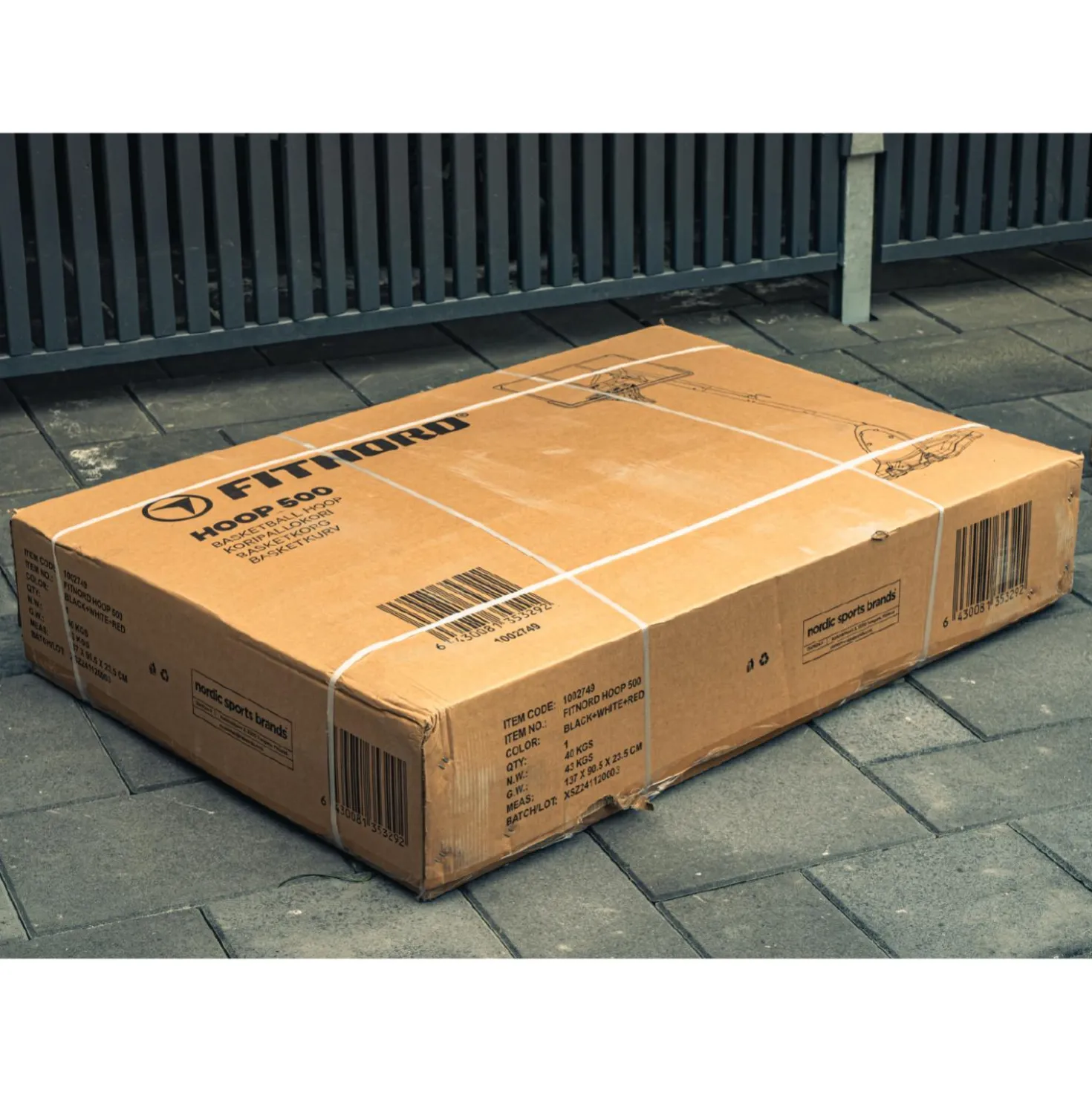 FitNord Hoop 500 Koripalloteline