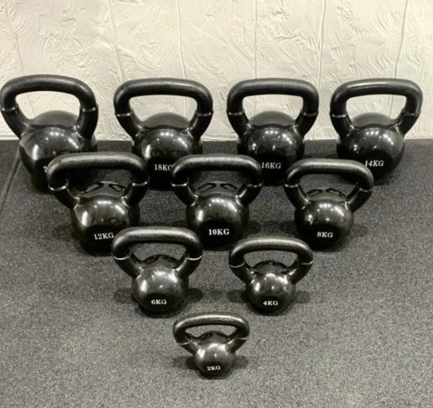 FitNord Pinnoitettu Kahvakuula 40 kg