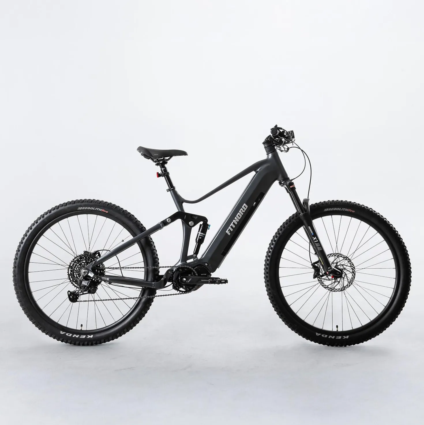 FitNord Ranger 800FS Sähkömaastopyörä, musta