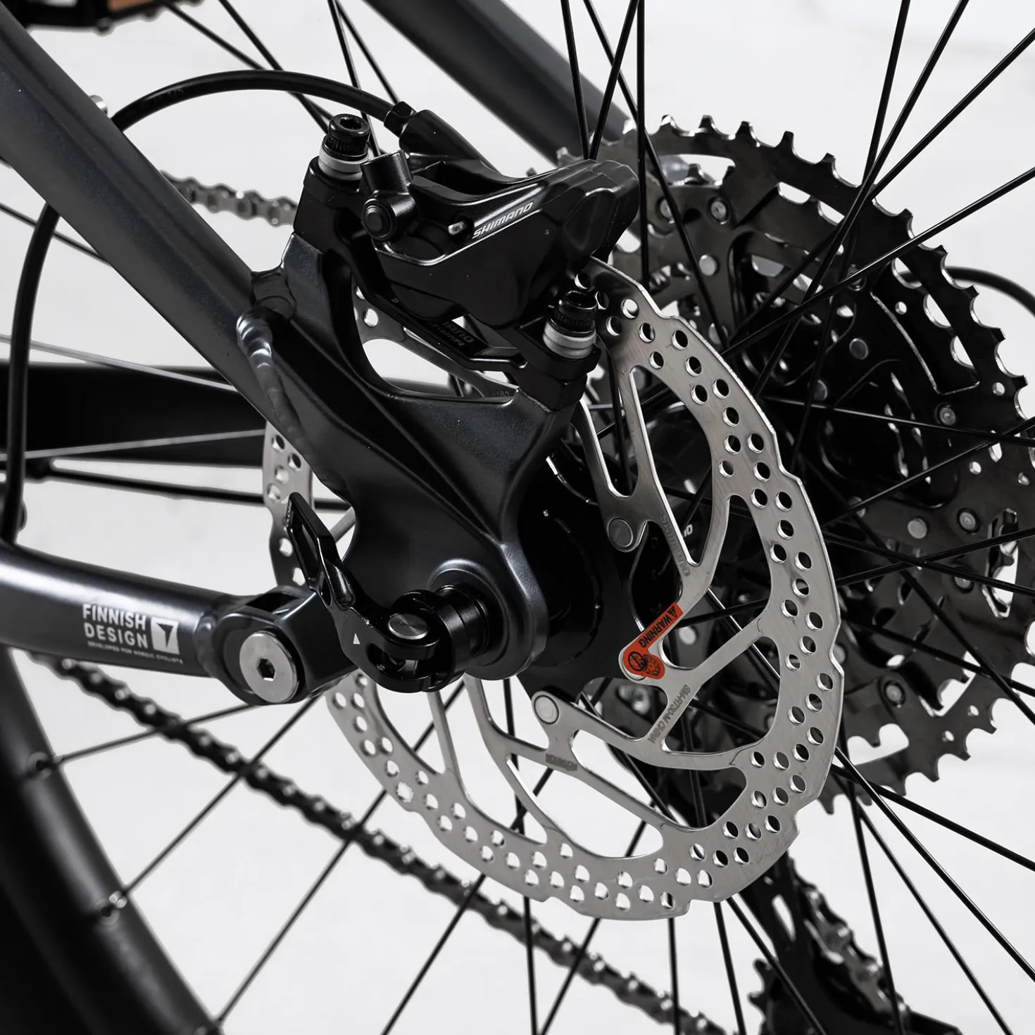 FitNord Ranger 800FS Sähkömaastopyörä, musta