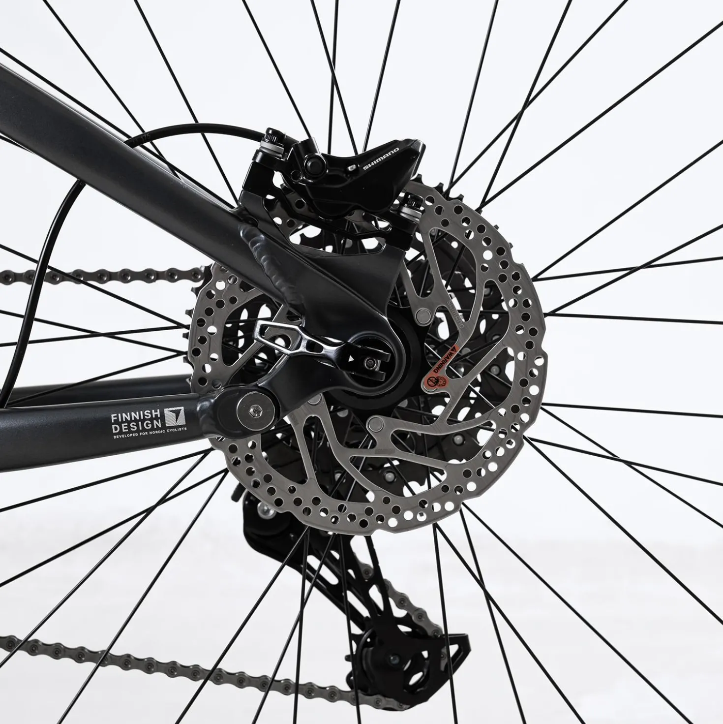 FitNord Ranger 800FS Sähkömaastopyörä, musta