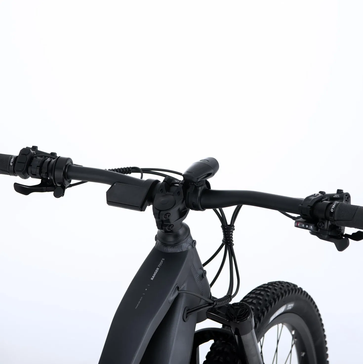 FitNord Ranger 700FS Sähkömaastopyörä G2, musta