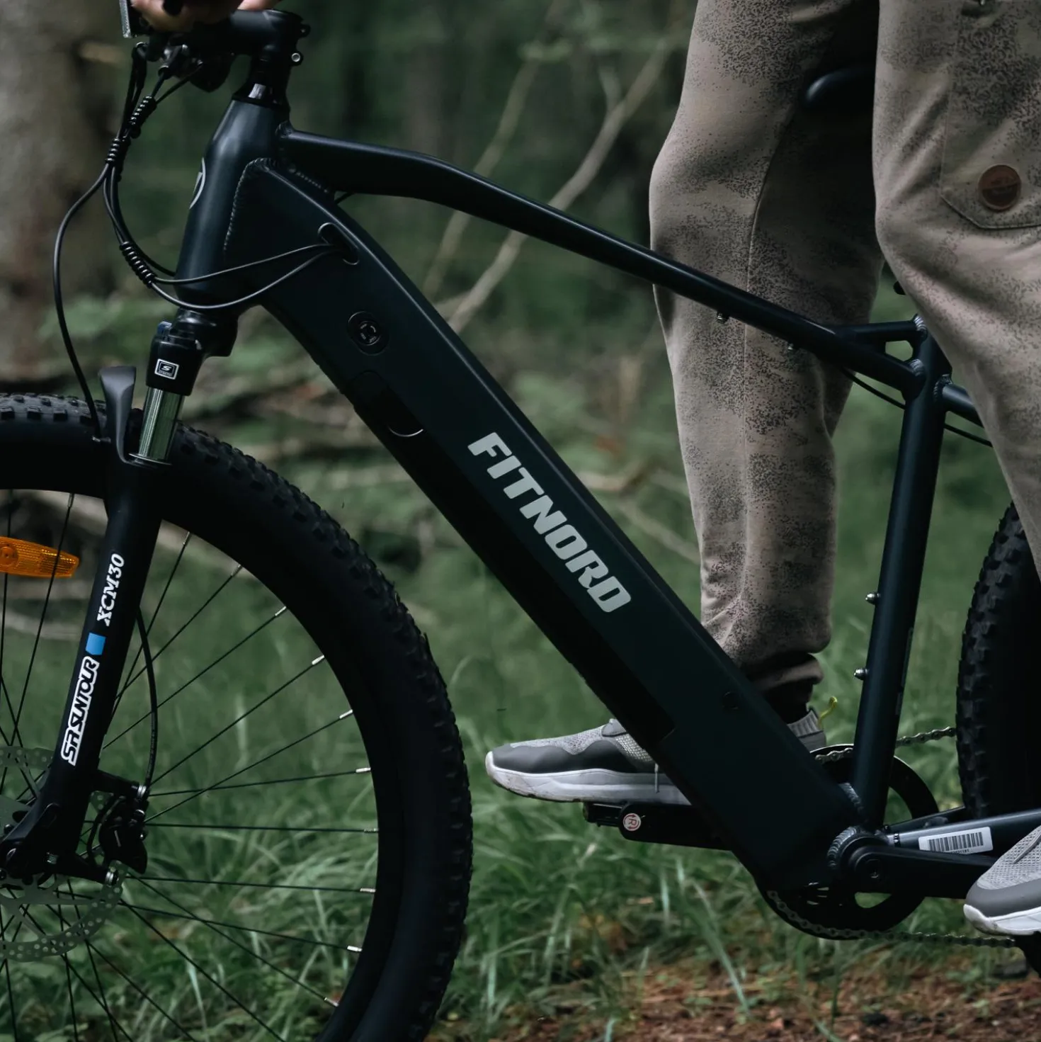 FitNord Ranger 300 Sähkömaastopyörä G2, musta