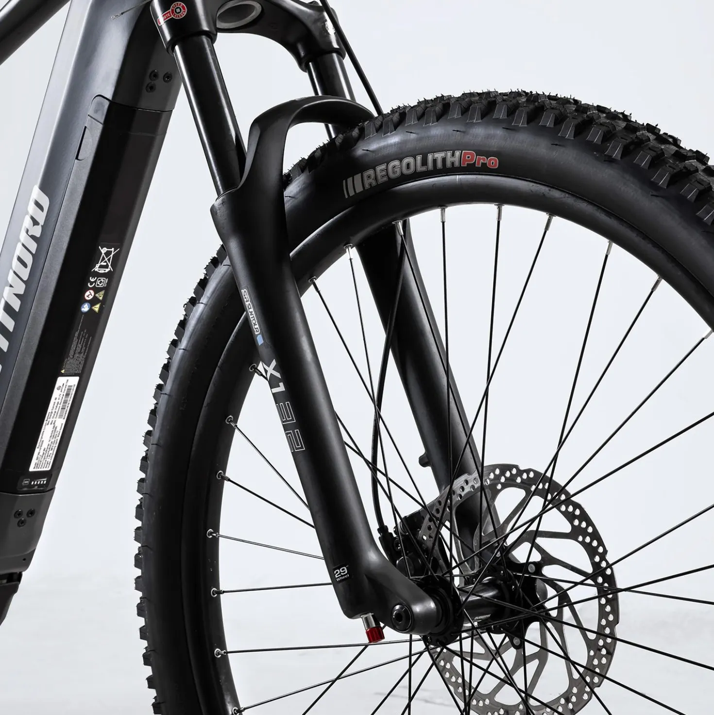 FitNord Ranger 800 Sähkömaastopyörä, musta