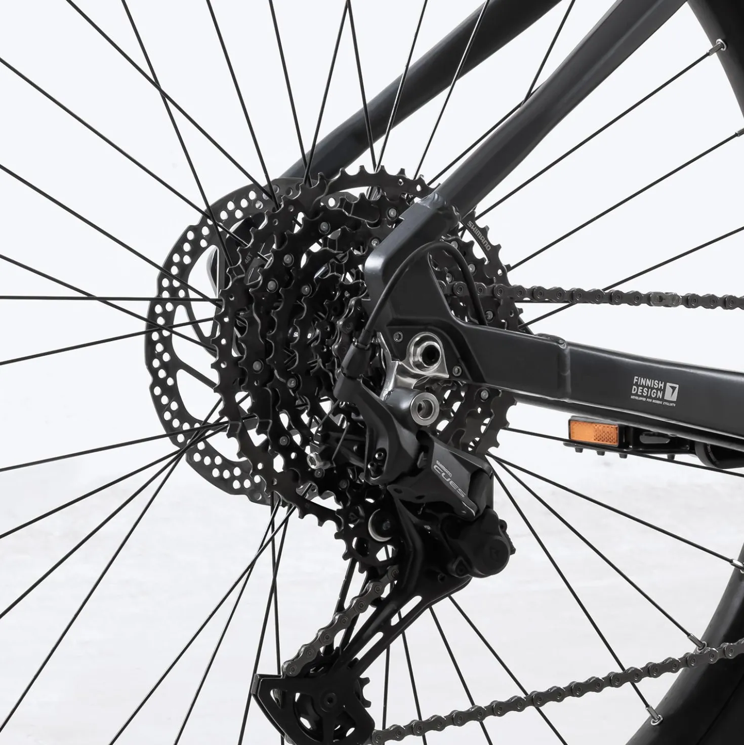 FitNord Ranger 800 Sähkömaastopyörä, musta