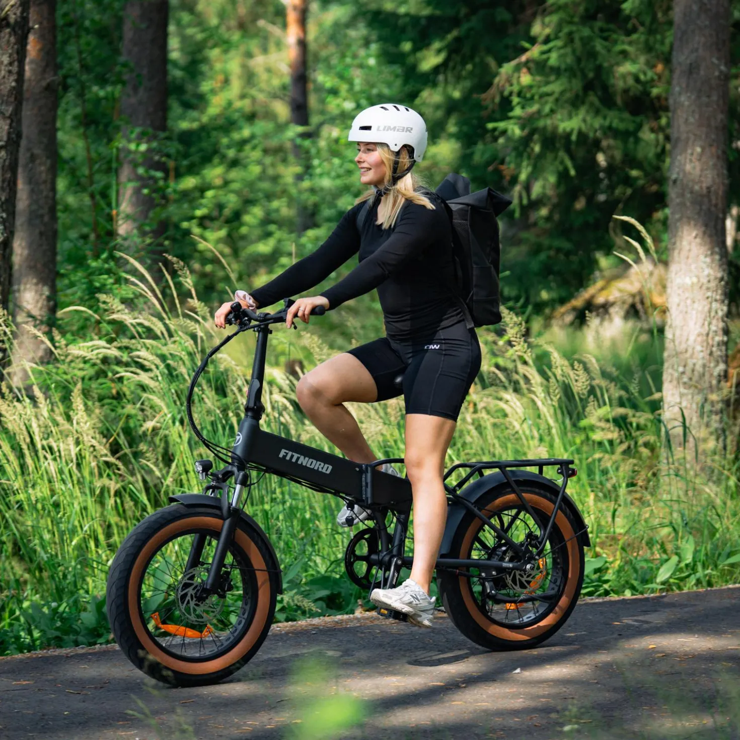 FitNord Rumble 150 Kokoontaitettava Sähköfatbike