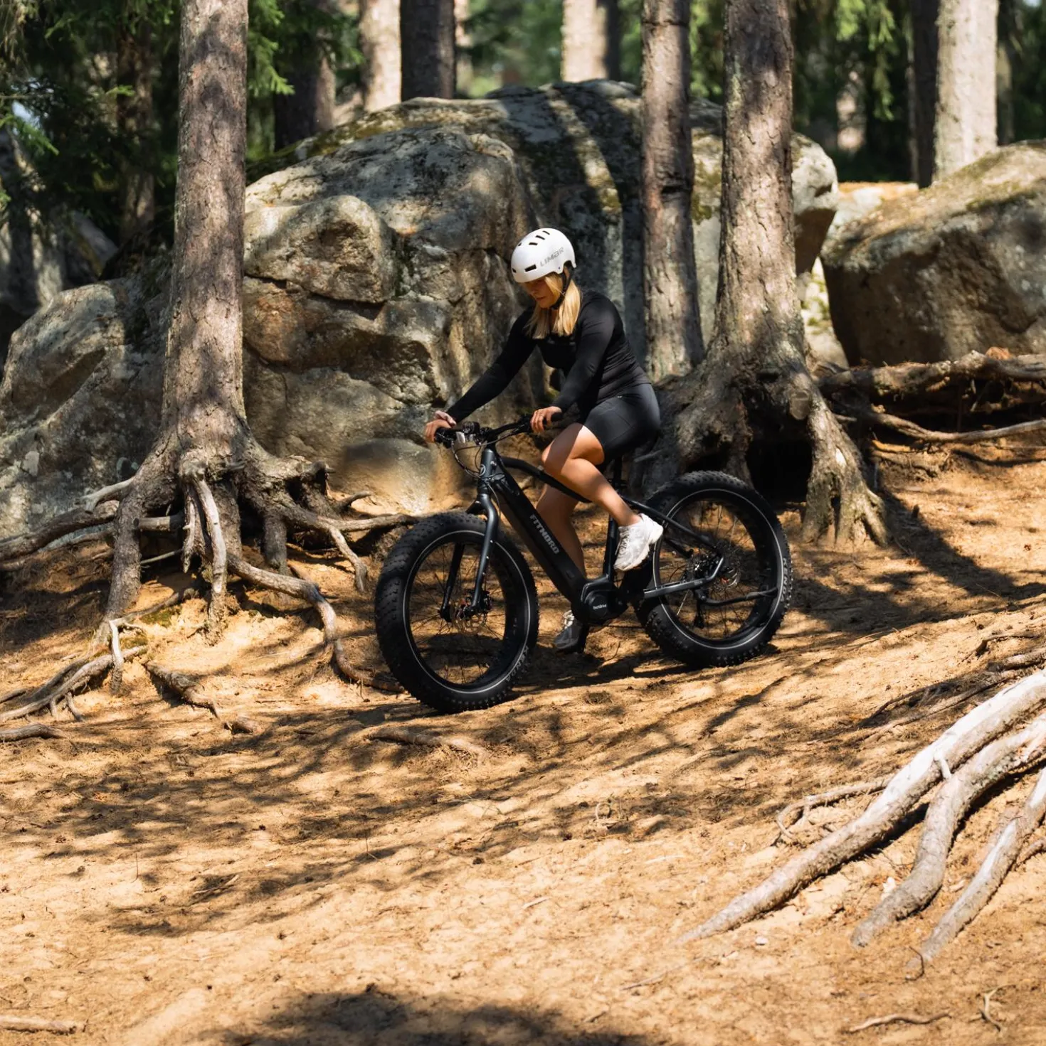 FitNord Rumble 500 Sähköfatbike G2, musta