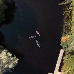 FitNord Seal Two ilmatäytteinen kajakki, tummanvihreä (2-istuttava) G2