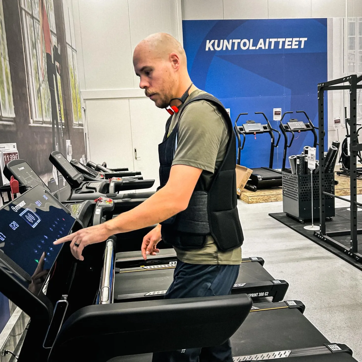 FitNord Sprint 1000 G2 Juoksumatto *VOITELUVAPAA*