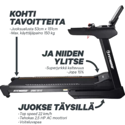 FitNord Sprint 500 G2 Juoksumatto *VOITELUVAPAA*