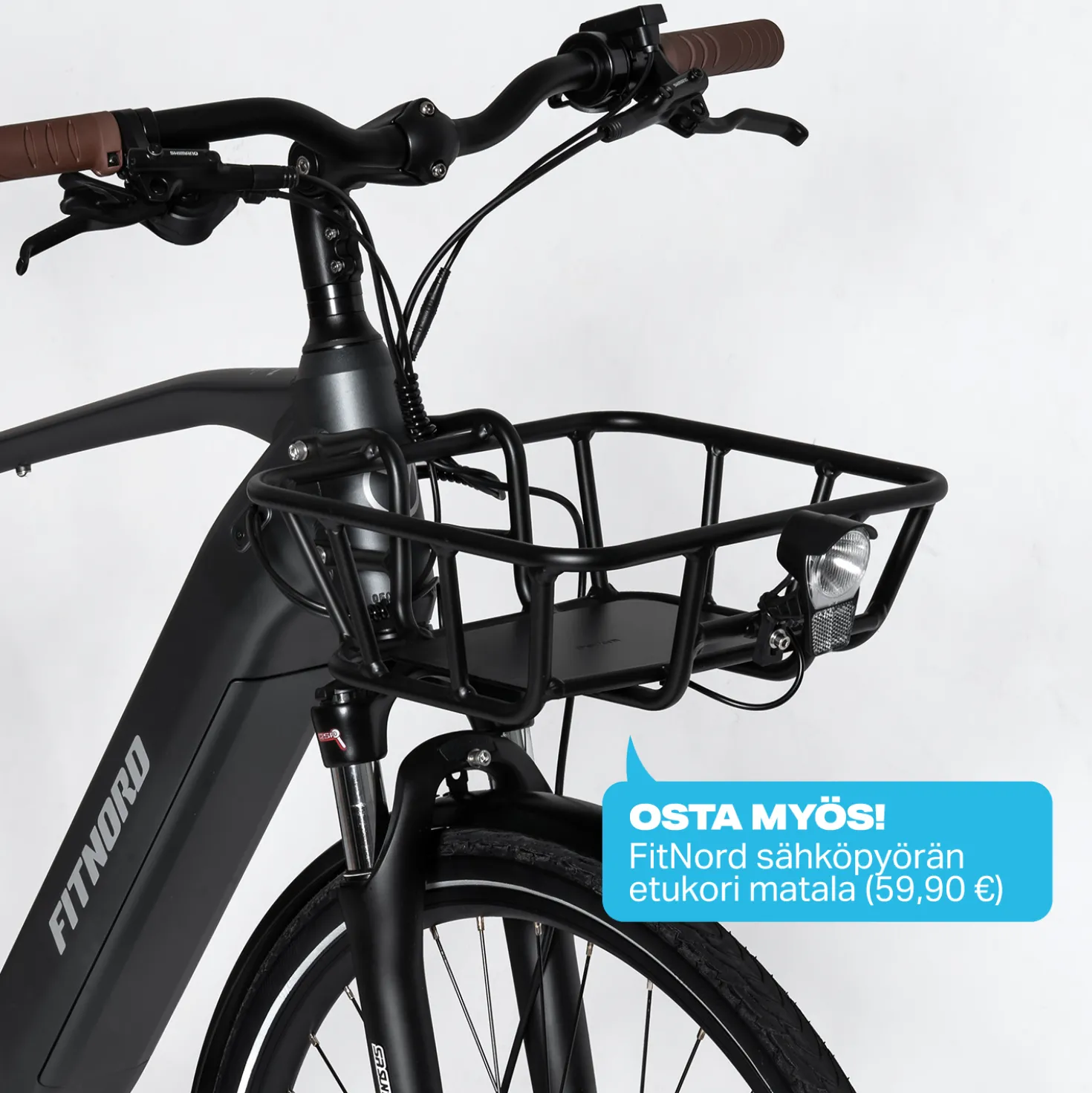 FitNord Venture 500 Sähköpyörä G2, musta