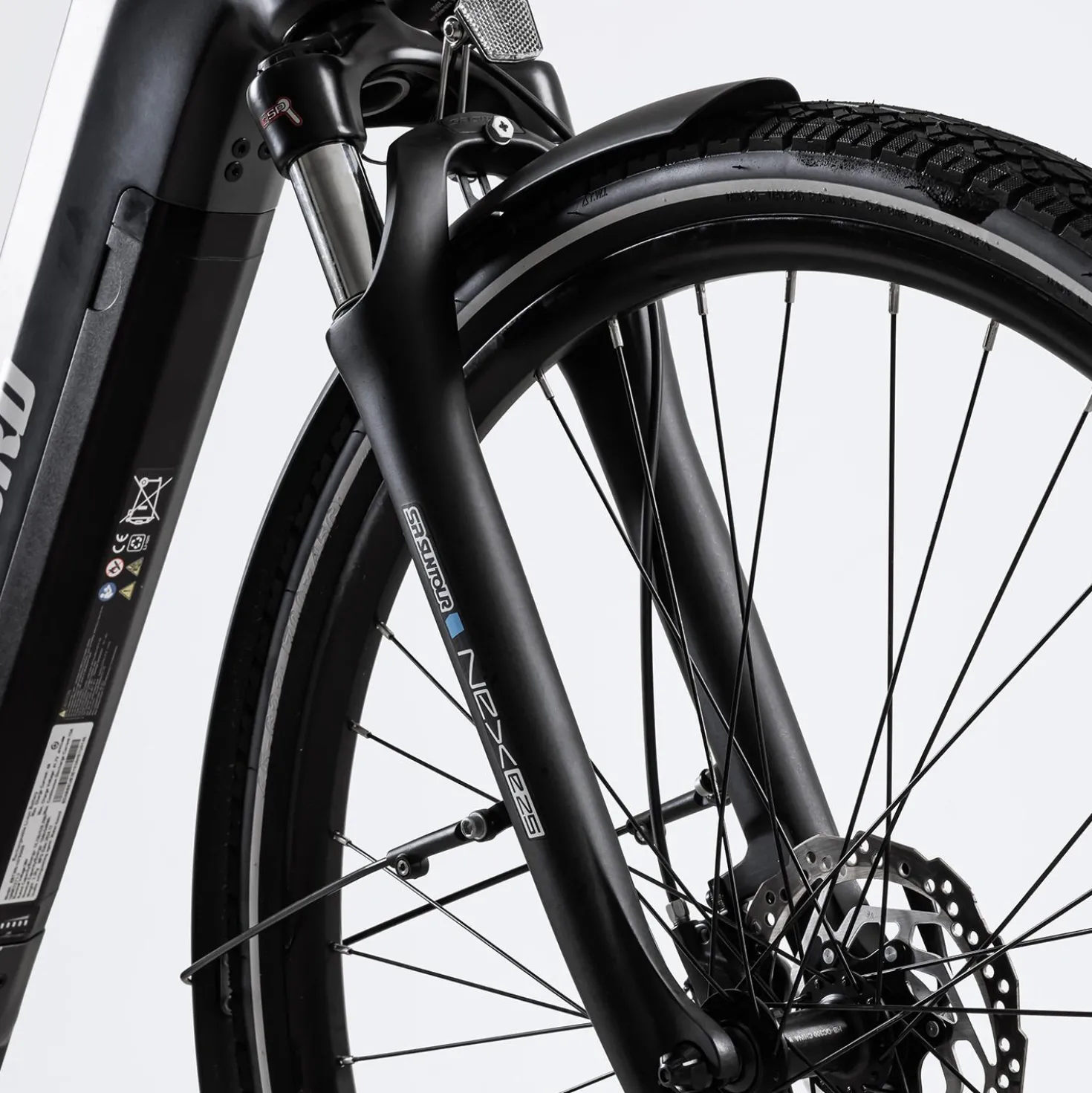 FitNord Venture 800 Sähköpyörä, musta