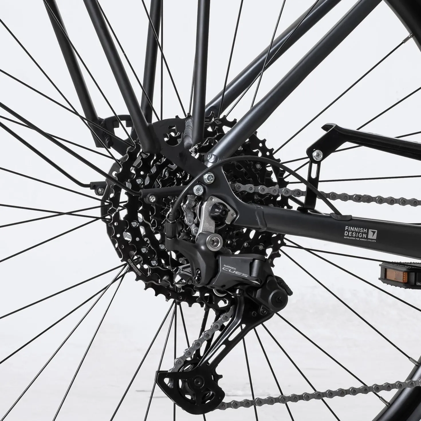 FitNord Venture 800 Sähköpyörä, musta