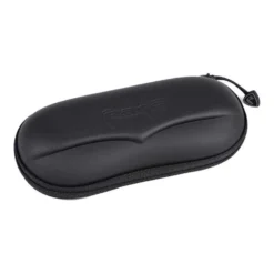 Fox Sunglasses Matt Black Wrap Brown Lens