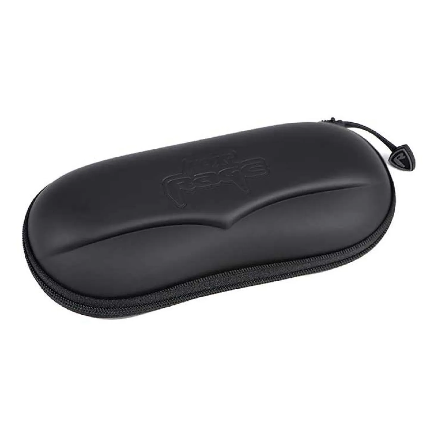 Fox Sunglasses Matt Black Wrap Brown Lens