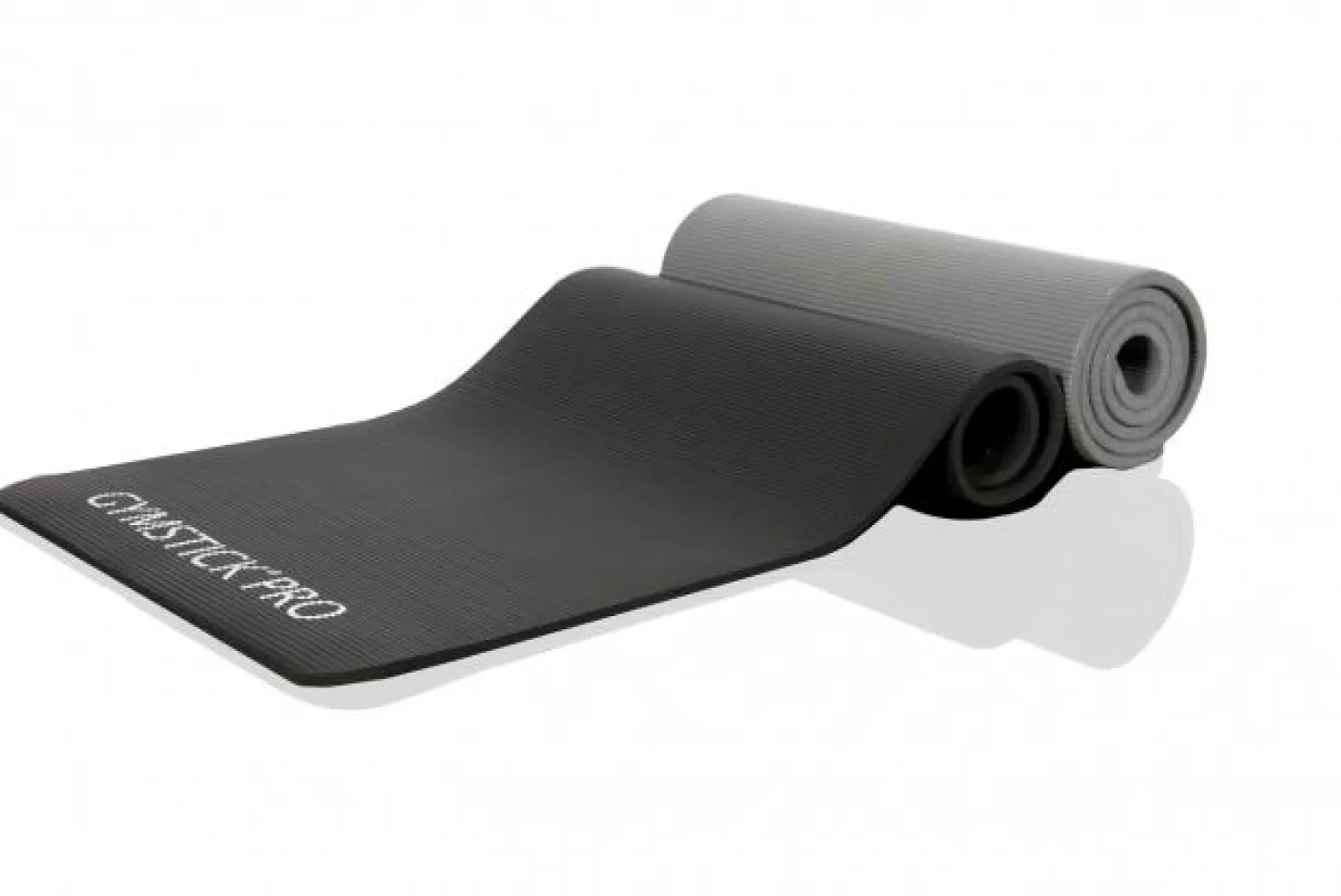 Gymstick Jumppamatto NBR, 15 mm harmaa