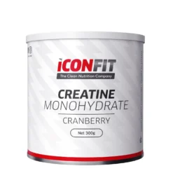 ICONFIT Micronised Creatine Monohydrate - Cranberry 300g — Kreatiinimonohydraatti