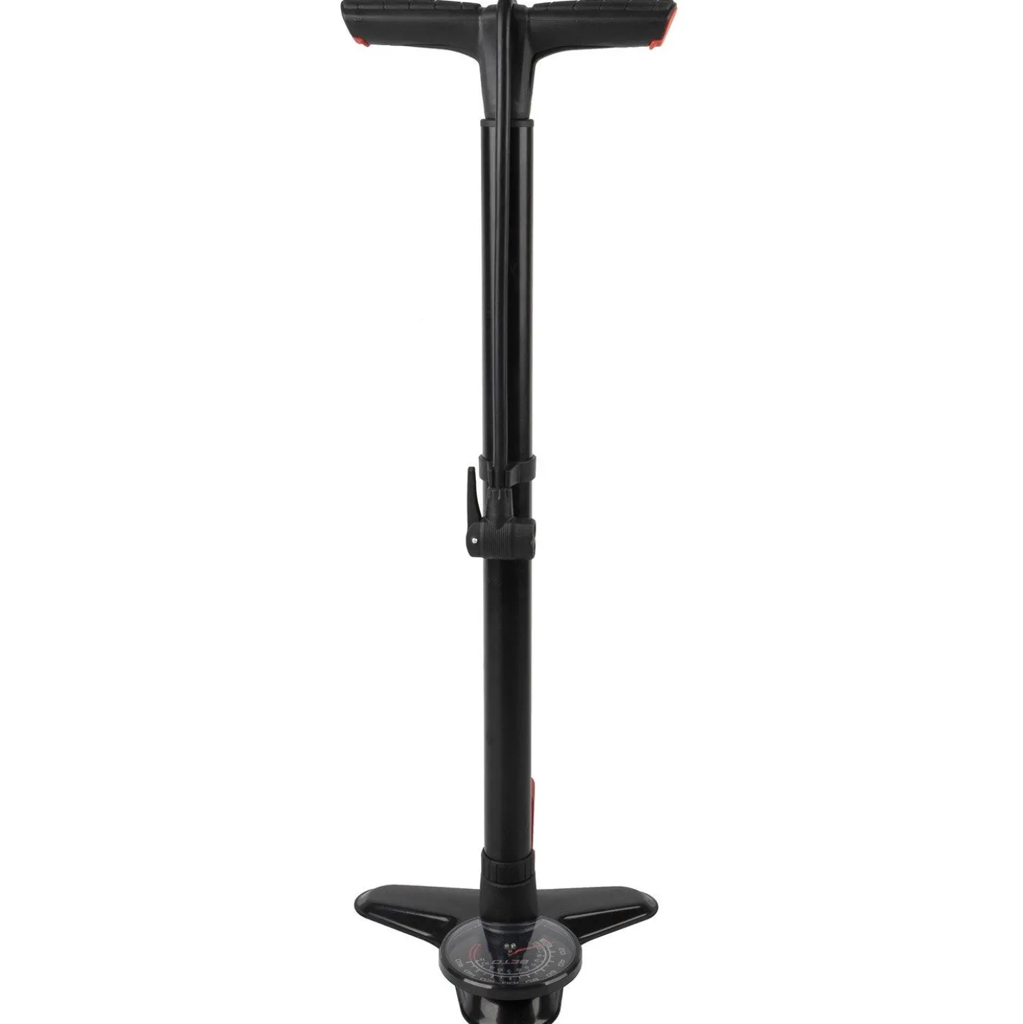 Jalkapumppu BETO, CFL-003AGD, tubeless pumppu isolla mittarilla