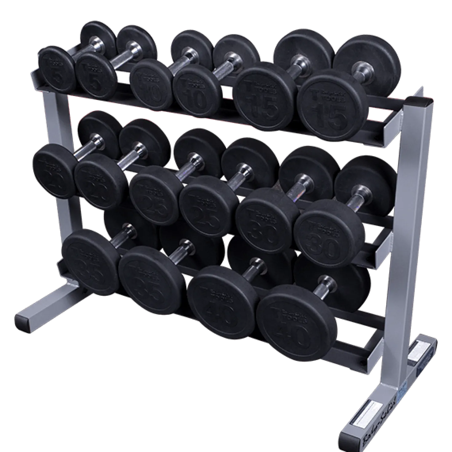 Käsipainoteline, Body-Solid, 3-tasoinen