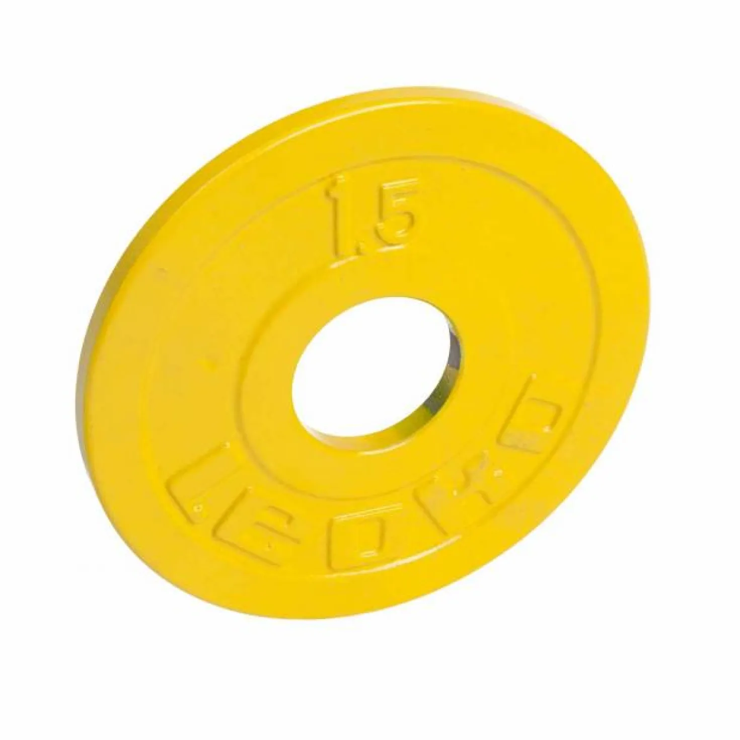 LEOKO metallilevypaino 1,5 kg, IPF-hyväksytty voimanostoon