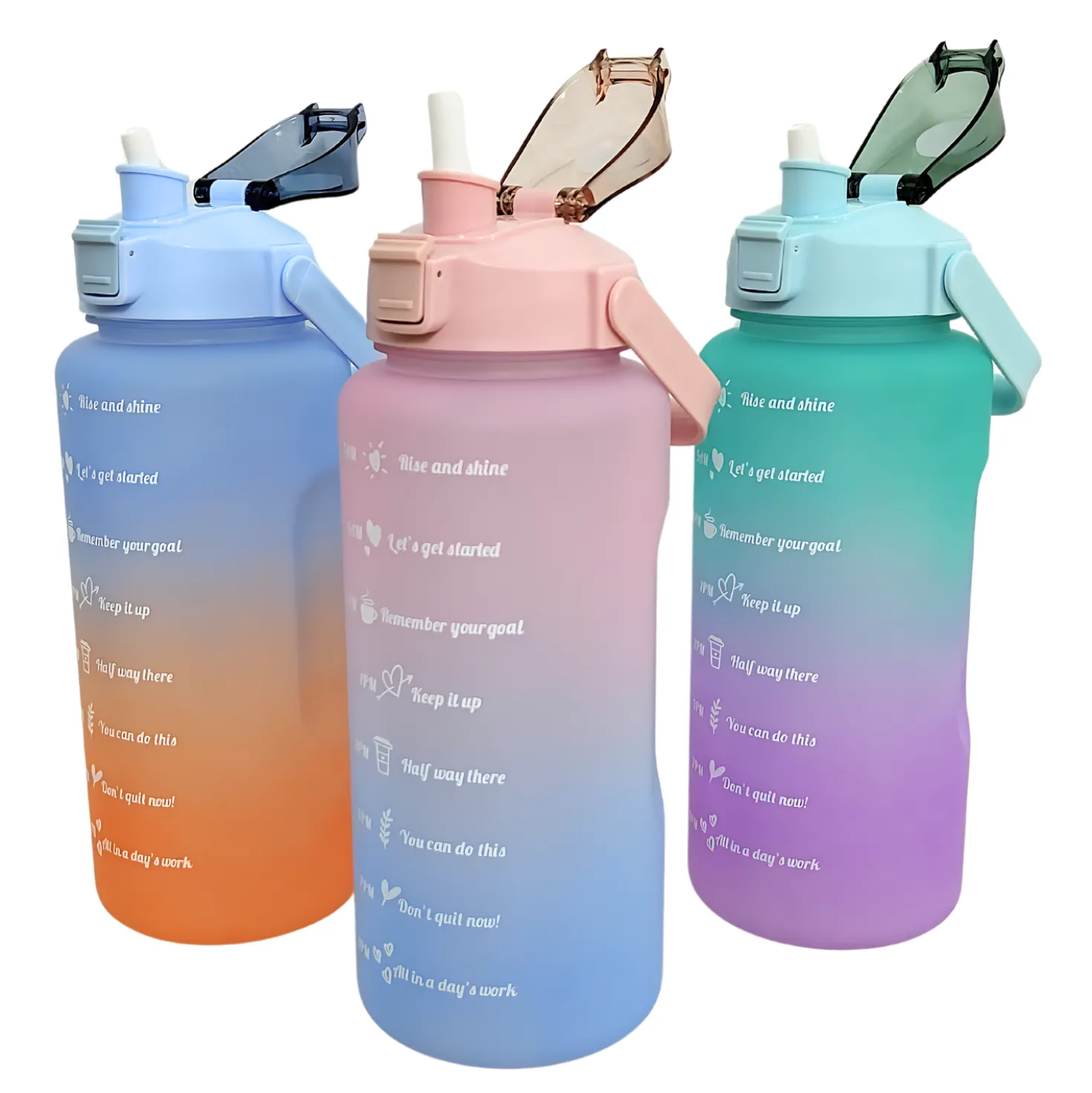 Motivoiva juomapullo, 2L