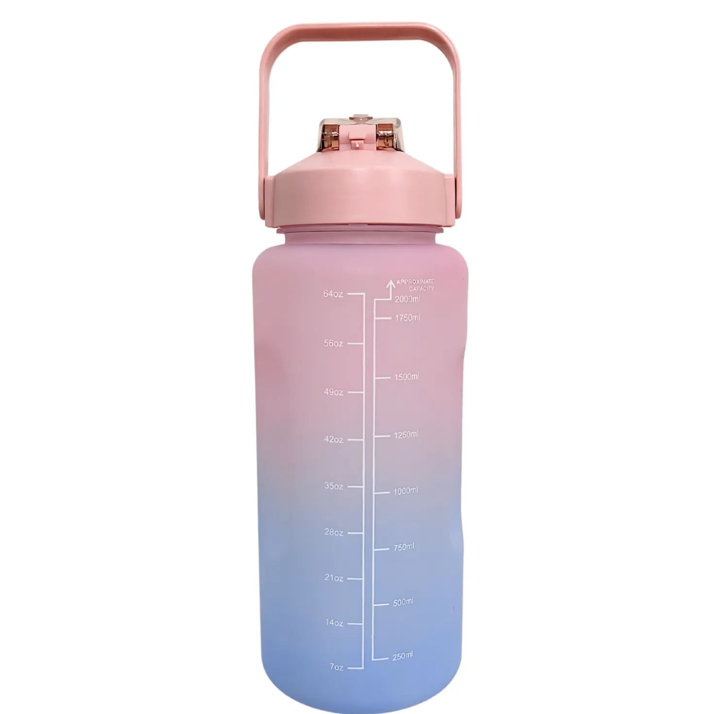 Motivoiva juomapullo, 2L
